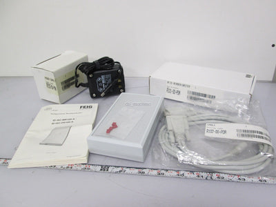 New New FEIG ISC.PR100 A Proximity Reader Kit w/ Power Supply & Cables & Manual