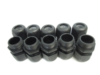 New – Open box Lot of 10 New Hubbell ECC Cord Grips, PG Thread 16, 9-14mm Cord Diameter