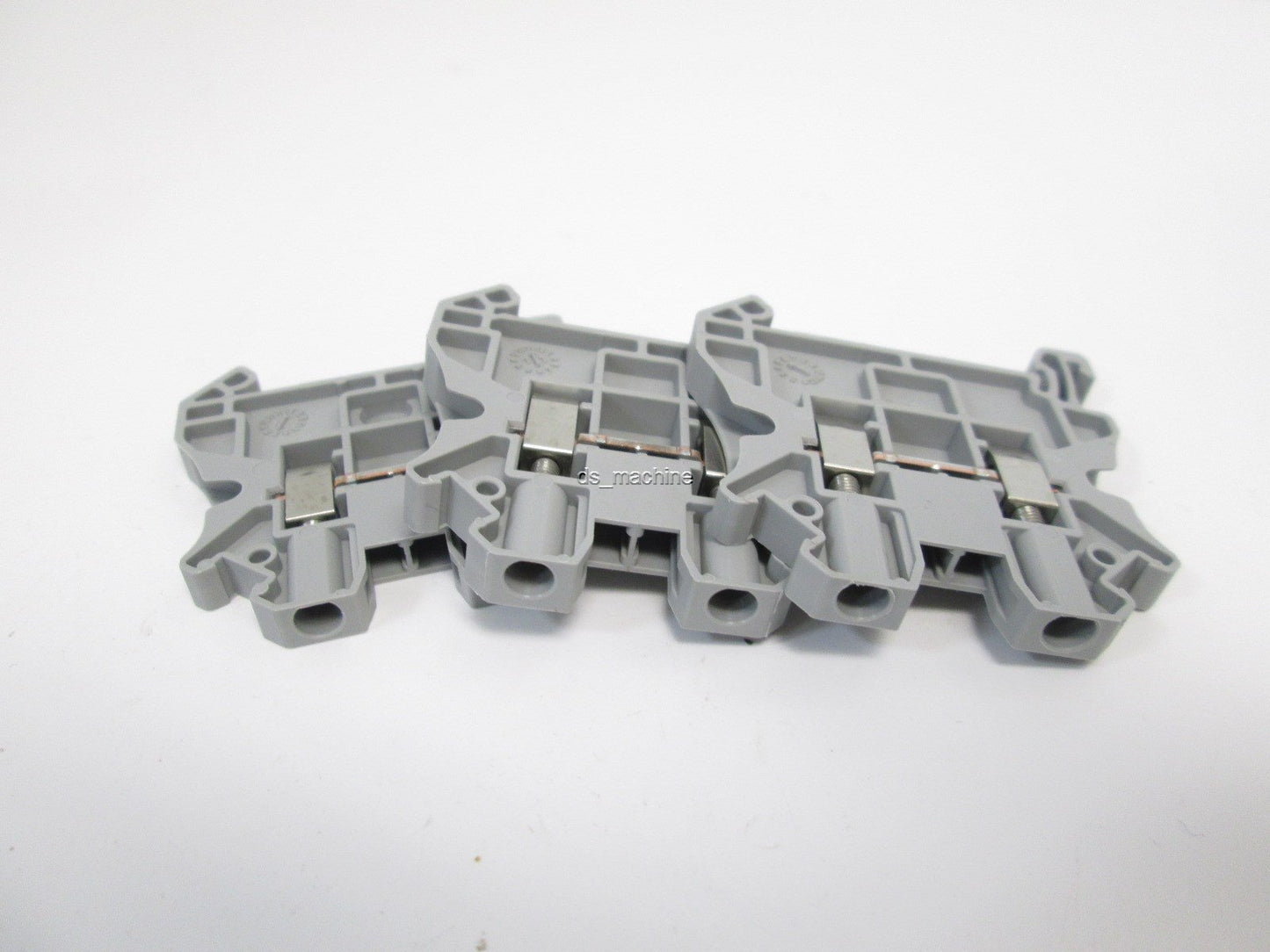 Used Lot of 4 Phoenix Contact UT2.5 Terminal Blocks, 600V 20A, 26-12AWG