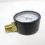 Used Plast-o-matic Pressure Gauge, 0-60PSI, 1/4"NPT, 52mm Diameter Dial