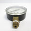 Used Marshall Town Pressure Gauge, 0-15PSI, 1/4"NPT, 2.62" Dia. Dial