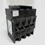 New Airpax MJ-1650 LR26229 209-4-21937-2 Circuit Breaker, 4-Pole, 20A w/Aux