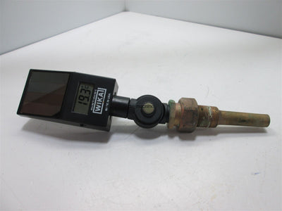 Used WIKA TI.D01 Solar Powered Industrial Thermometer Range -50/300ºF (-45/150ºC)