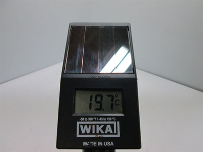 Used WIKA TI.D01 Solar Powered Industrial Thermometer Range -50/300ºF (-45/150ºC)