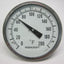 Used Ashcroft Bi-Metal Thermometer 0-200F, 5" Face, 1.75" Probe, 1/2" NPT, Hinged