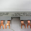 Used Lot of 3 Allen Bradley 140-L1 Series C Link Terminal For Use W/ 140-MN-...