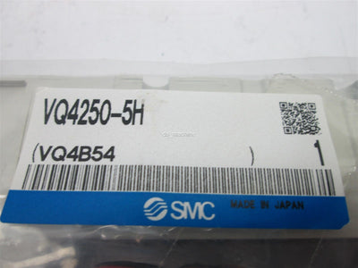 New SMC VQ4250-5H Solenoid Valve, 5 Port, 0.15-1.0MPa, 24VDC