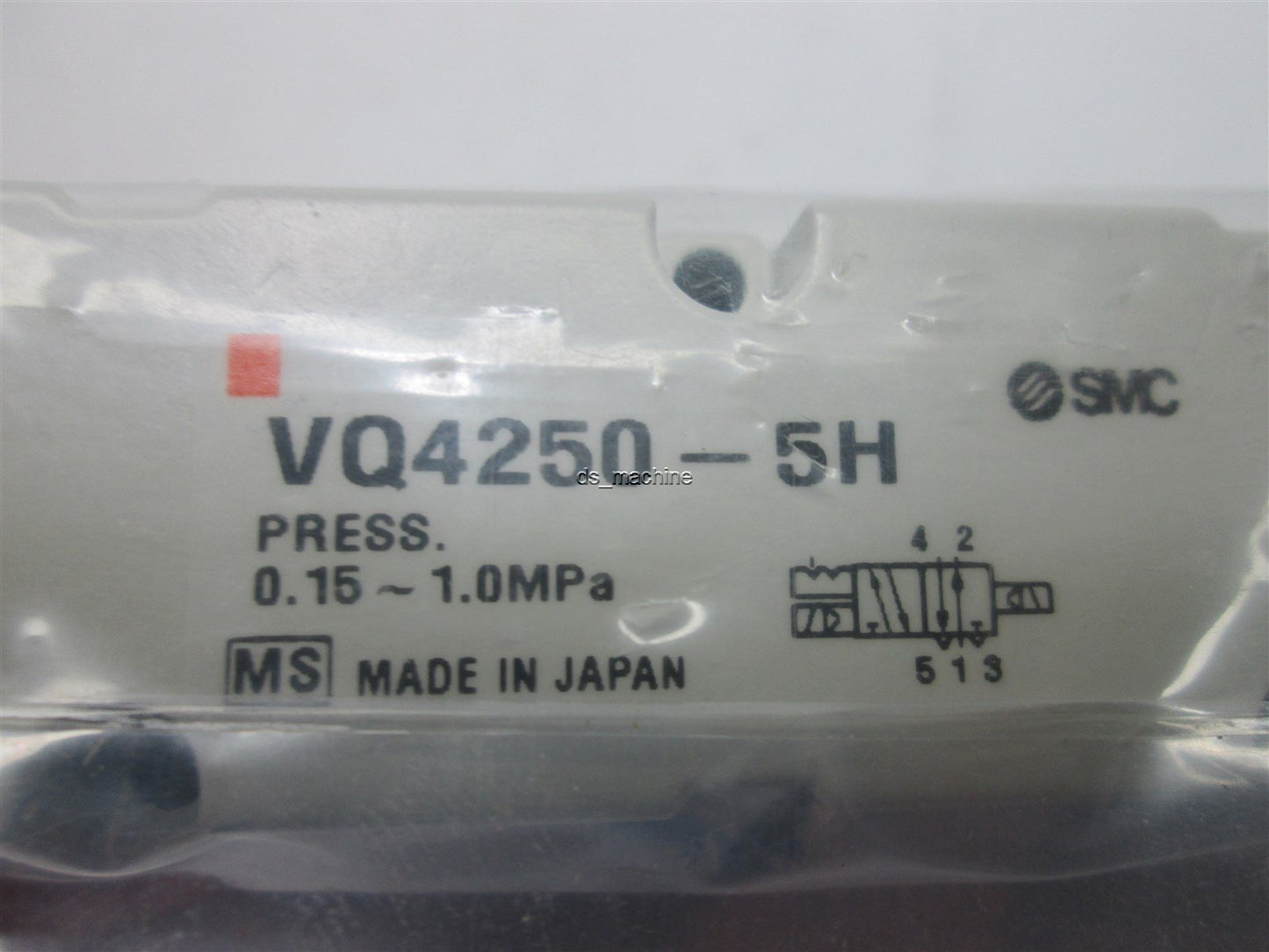 New SMC VQ4250-5H Solenoid Valve, 5 Port, 0.15-1.0MPa, 24VDC