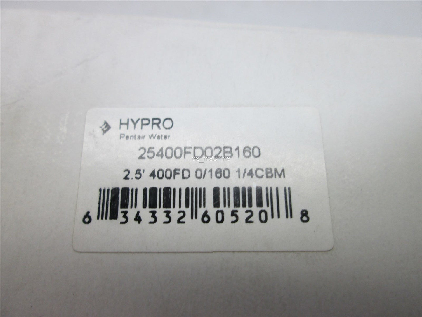 New Hypro 25400FD02B160 100xKPa 0/160PSI 2.5" 400FD 1/4CBM