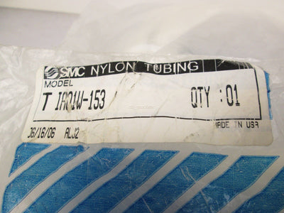 New SMC TIA01W-153 Nylon Tubing for Air/Water 20m 1/8" 3.18mm OD 2.18mm ID