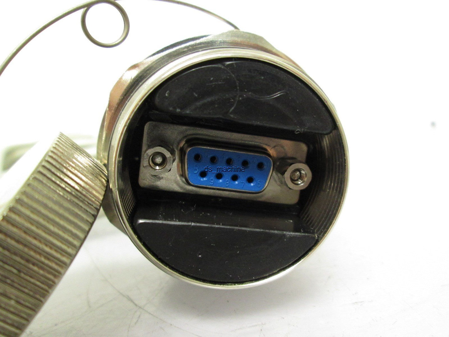 Used RDE WN1-1DBAA0-010F Waterproof Bulkhead Fitting for D-Sub 9-Pin 10'