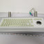 Used Devlin KMX-067T-010 Kiosk Keyboard P/S2 Connections w/ Trackball & Enclosure