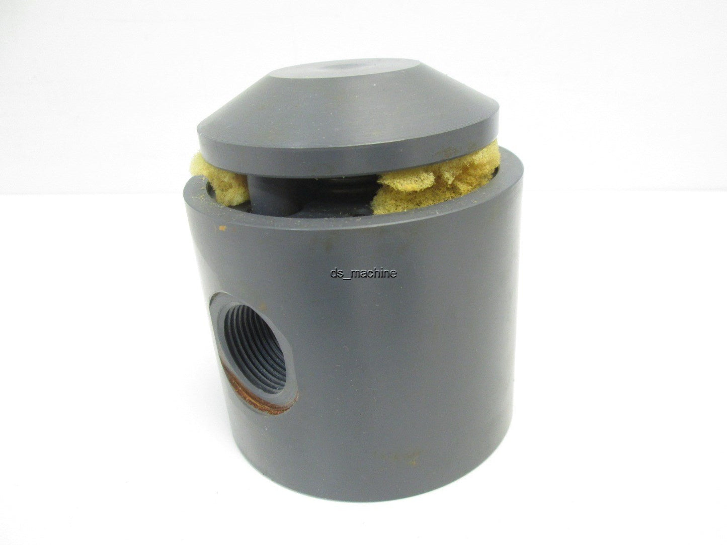 Used Plast-o-matic MFR075V-PV Foot Operated Valve, PVC, Poppet, 0.75" Size