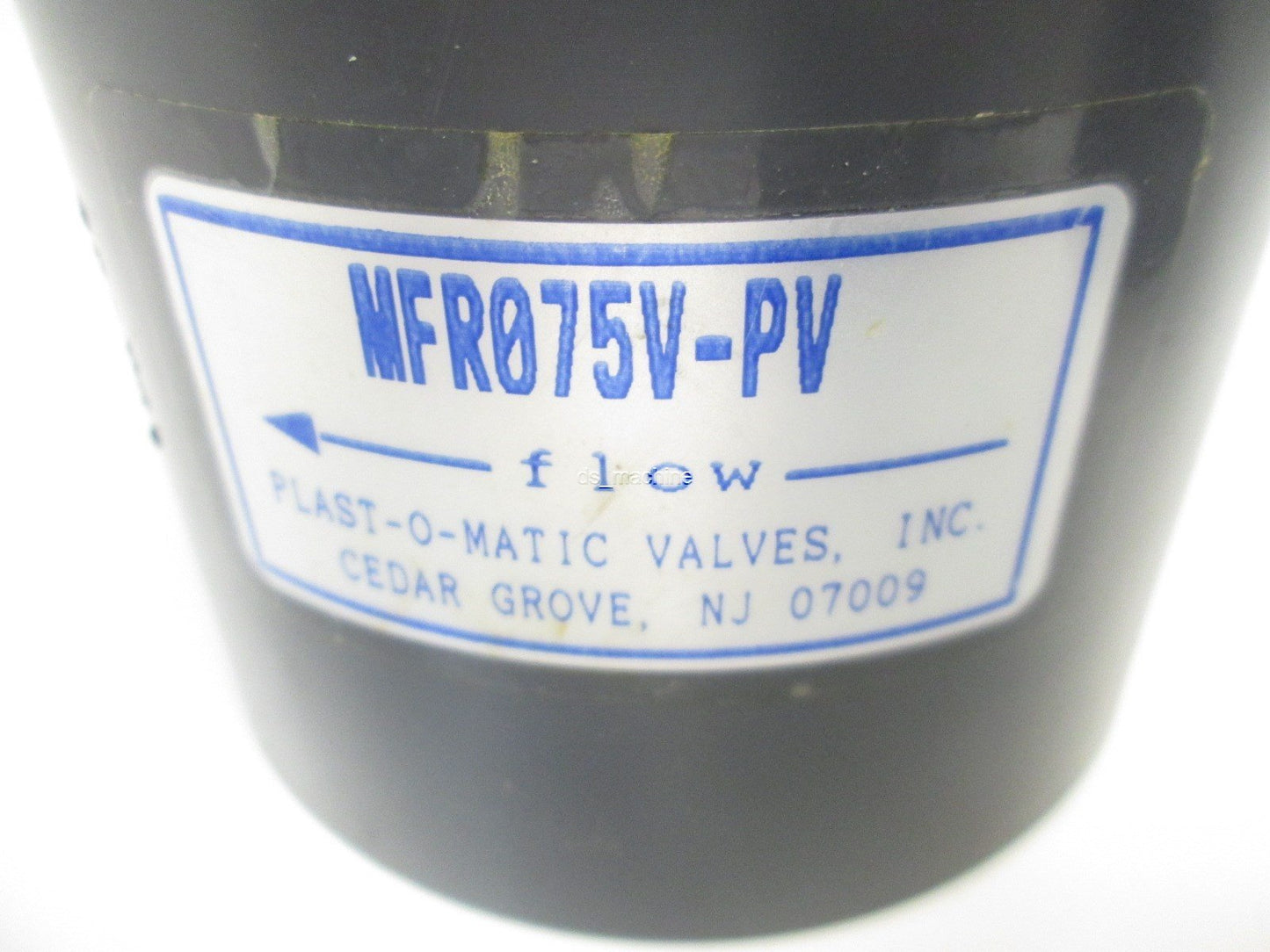 Used Plast-o-matic MFR075V-PV Foot Operated Valve, PVC, Poppet, 0.75" Size