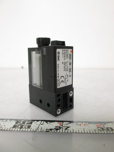 New SMC ZSE2-0X-55C-D Vacuum Pressure Switch w/ Suction Filter PNP 12-24VDC