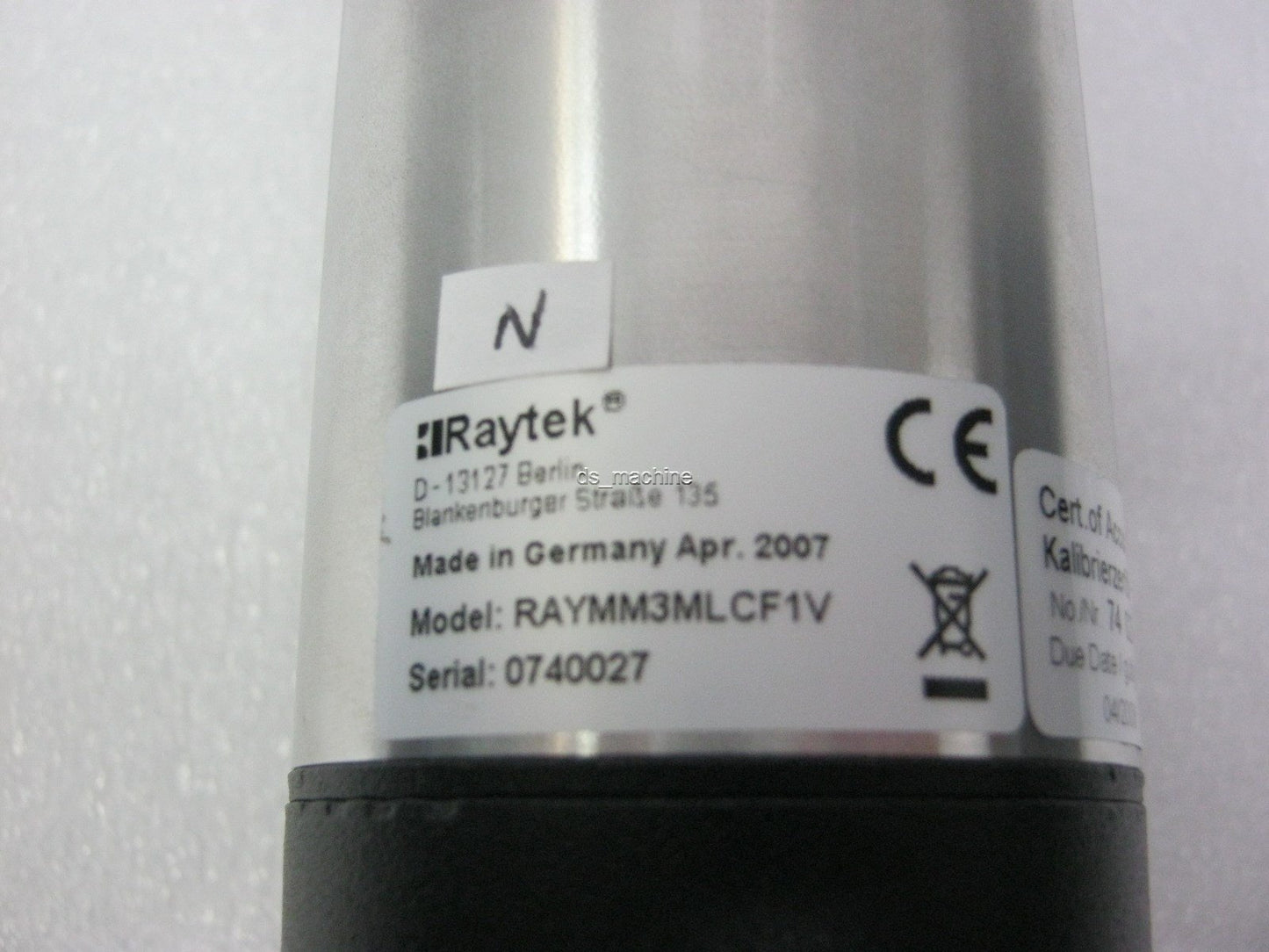 Used Raytek Marathon Series RAYMM3MLCF1V Infrared Thermometer 100-600C