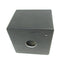 Used Steel Pushbutton Enclosure, Black, 120mm (4.725")x 120mm (4.725")x 95mm (3.740")
