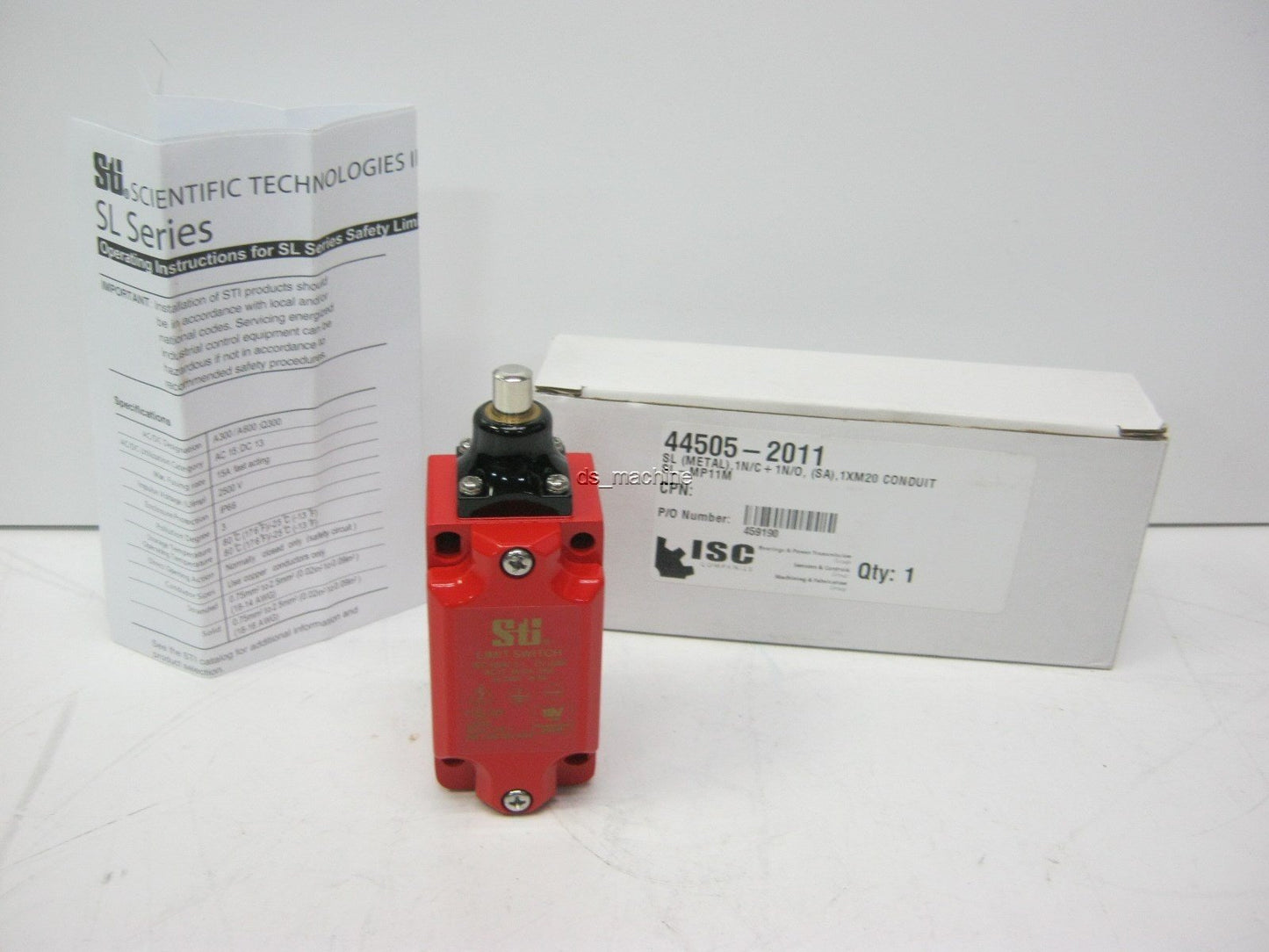 New STI SL Series 44505-2011 Limit Switch SL-MP11M 1N.C. + 1N.O.