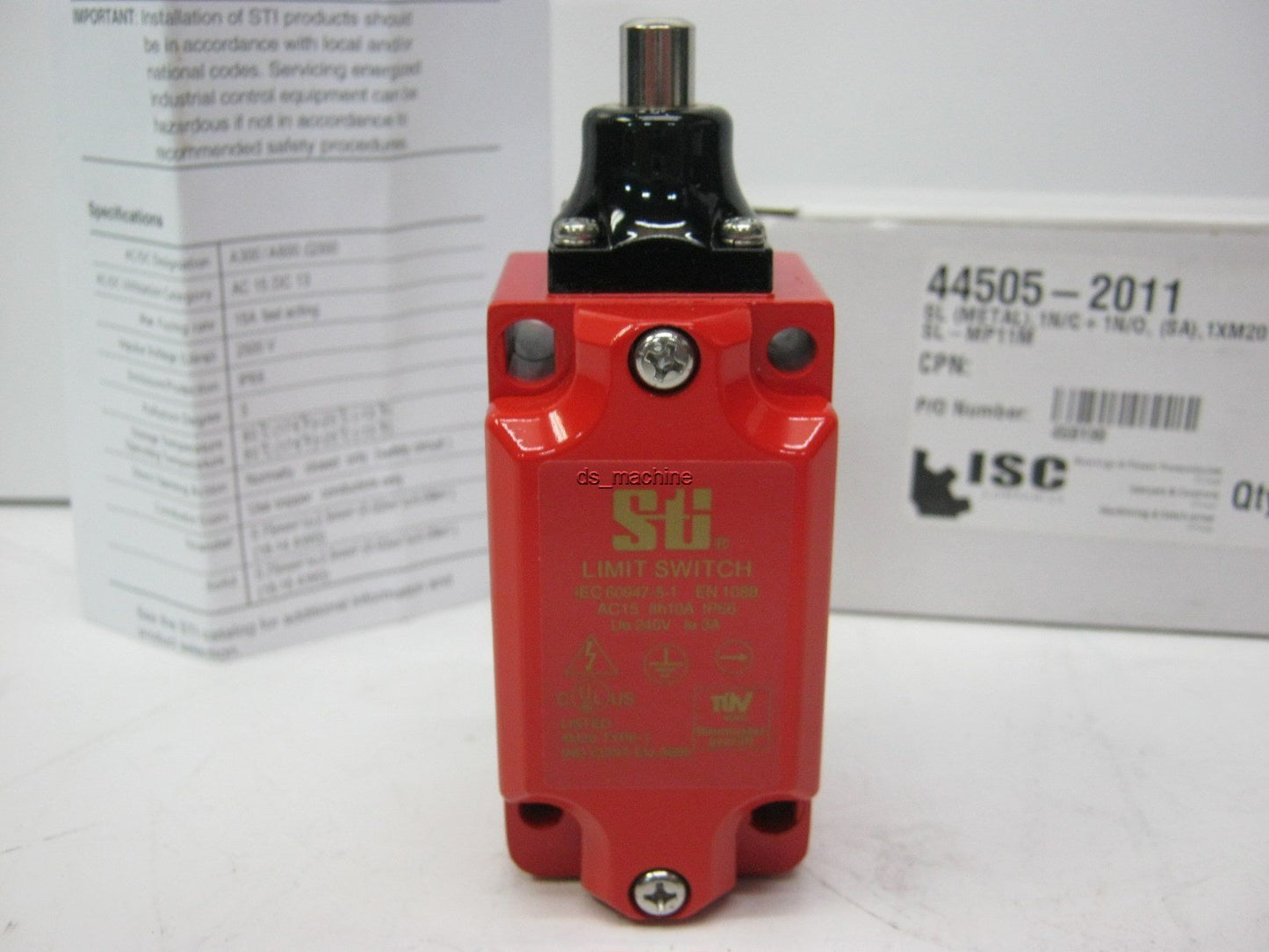New STI SL Series 44505-2011 Limit Switch SL-MP11M 1N.C. + 1N.O.
