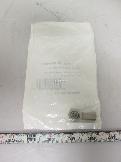 New FK Bearings SCF3T Female HEIM End 3/16" x 3/16" 2 Pice Stainless Steel