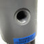 Used Plast-O-Matic THP2V8W24-PV Solenoid Valve 3 Way Diverter 1/4" NPT 24VDC 40PSI