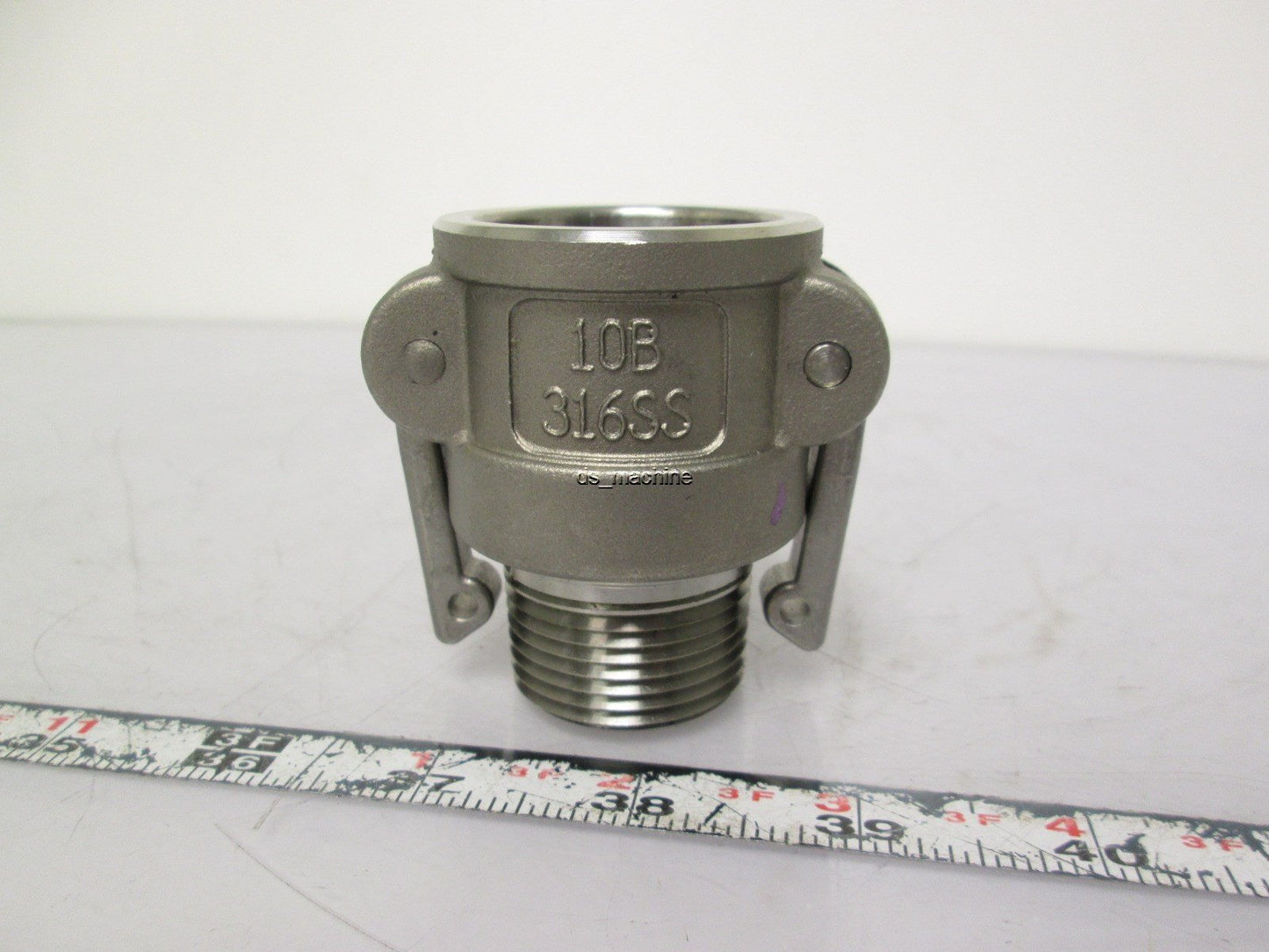 New PT Coupling 10B Male Grove and Cam Lock Fitting for Wet or Dry Goods 1" NPT