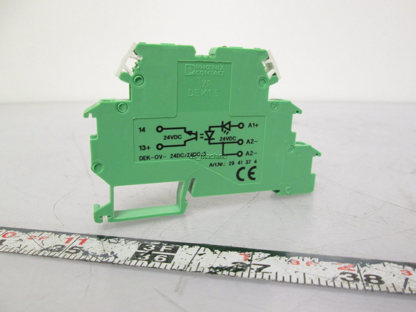 Used Phoenix DEK-OV-24DC/24DC/3 Solid State Terminal Block Relay 24VDC Control