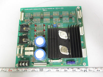 Used Emerson 02-786496-00 Rev. B Regulated Power Supply Board