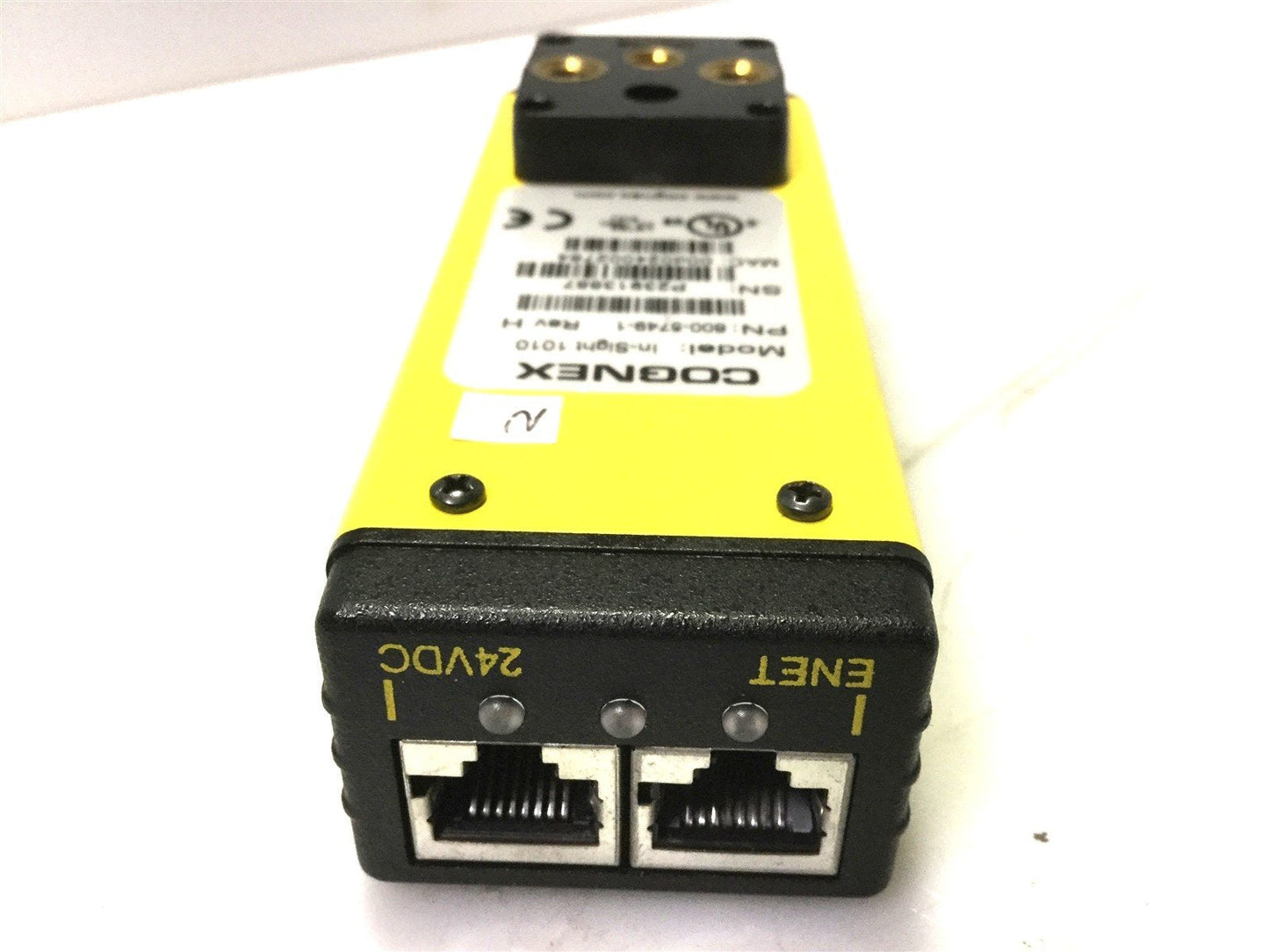 Used Cognex 800-5749-1 Rev. H In-Sight 1010 Machine Vision Camera 640x480 16MB 30FPS