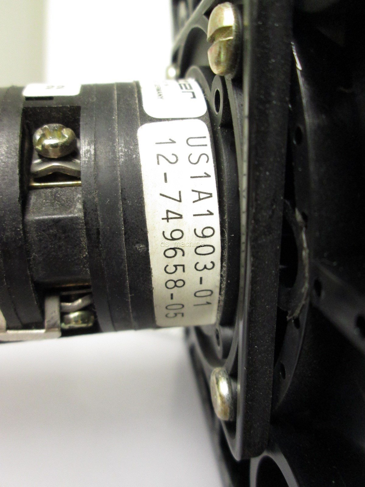 Used Salzer S612 Rotary Cam Switch 690V 60A 20 Pole w/ Auxiliary Contacts