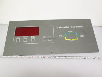 Used Emergency Power Engineering 12-749698-00 Main Control Panel