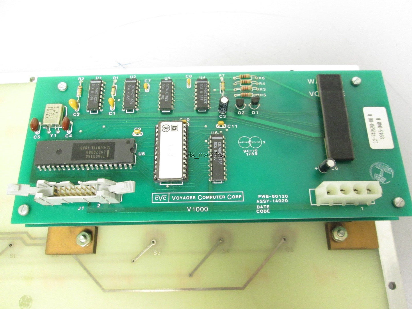 Used Emergency Power Engineering 12-749698-00 Main Control Panel