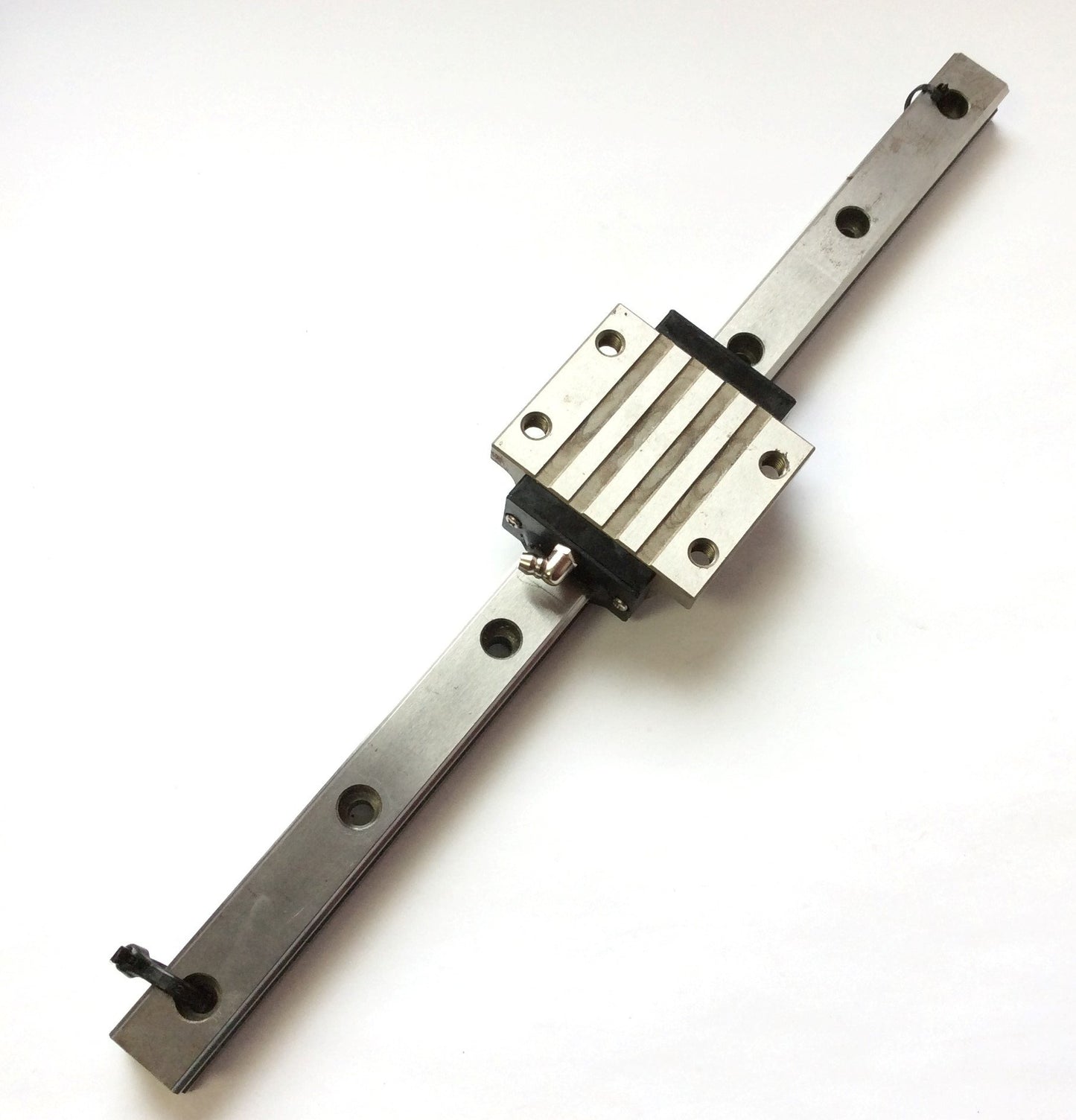 Used MiSUMi SXWT 33 Heavy Load Linear Rail with Carriage, Wide Block, 23mm x 17.5"L