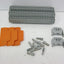 Used Lot of 27 Wago 281 4-Conductor 2-Circuit Terminal Blocks 20A 600V w/ Extras