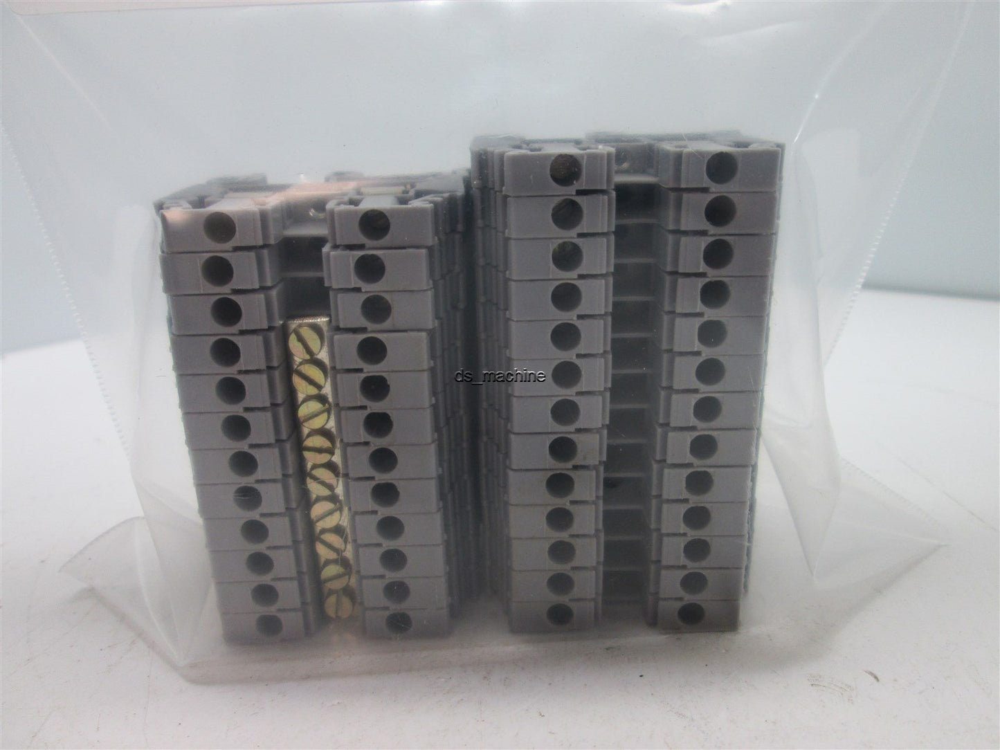 New Lot of 25 Entrelec MA2.5/5 600V 25A 12-24 AWG Terminal Block