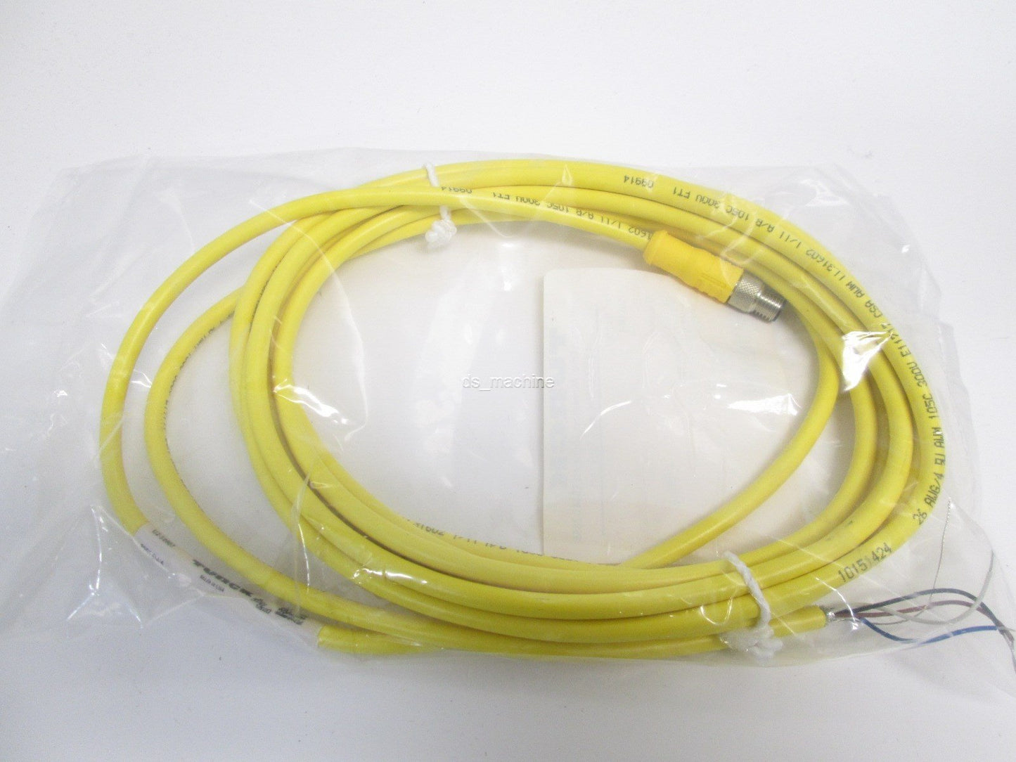 New Turck PSGS 4M-4 Picofast Molded Cordset, 4-PIN Male