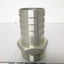 Used 2" NPT to 2" Hose Adapter 316 Stainless Steel