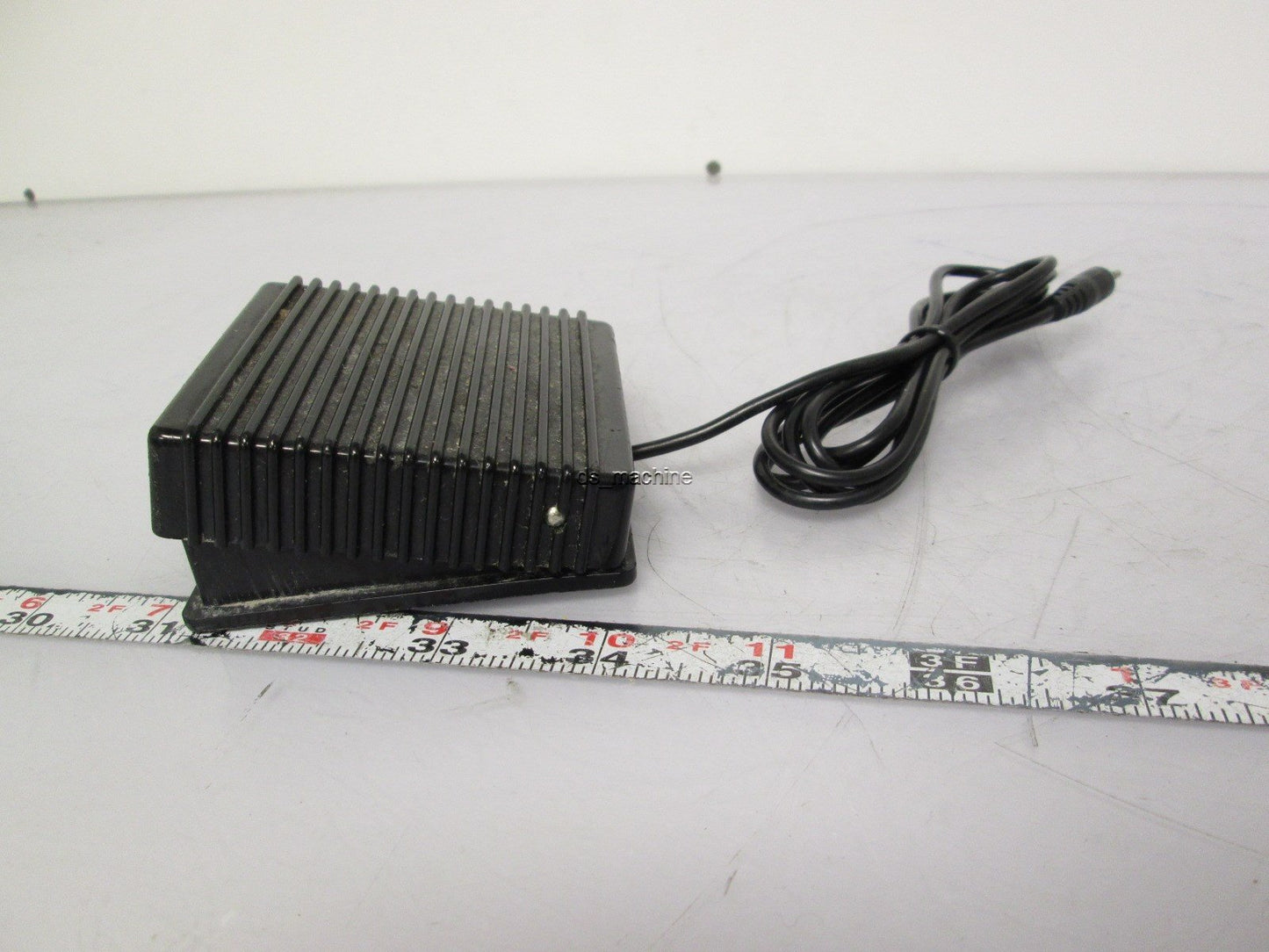 Used Fowler 54-350-070 GagePort Plastic Foot Switch 2.45mm Headset Plug 2-Wire