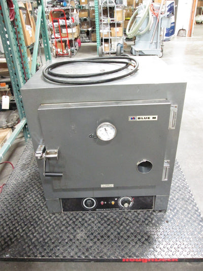 Used Blue M OV-18C Laboratory Oven 240VAC 8A 1PH 1.9kW 38° to 288°C *Hole in Door*