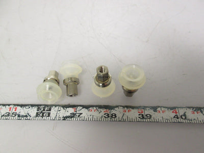 New Lot of 4 New SMC ZPT13BS-B5 Vacuum Bellows 13mm Pad M5x0.8mm Thread Silicon