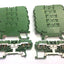 Used Lot of 13 Entrelec D2.5/5.P.4L Grounding Spring Clamp Terminal Blocks w/ Jumpers