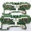 Used Lot of 13 Entrelec D2.5/5.P.4L Grounding Spring Clamp Terminal Blocks w/ Jumpers