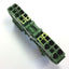 Used Lot of 13 Entrelec D2.5/5.P.4L Grounding Spring Clamp Terminal Blocks w/ Jumpers