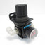 Used Wilkerson R18-C4-F000 Pneumatic Regulator w/ Gauge, 300 PSI, 0-125 PSI Range­­