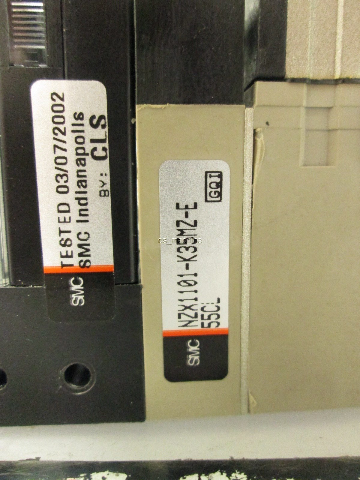 Used SMC NZX1101-K35MZ-E55CL Vacuum Ejector 24VDC NO Supply NC Breaking 1.0mm Nozzle