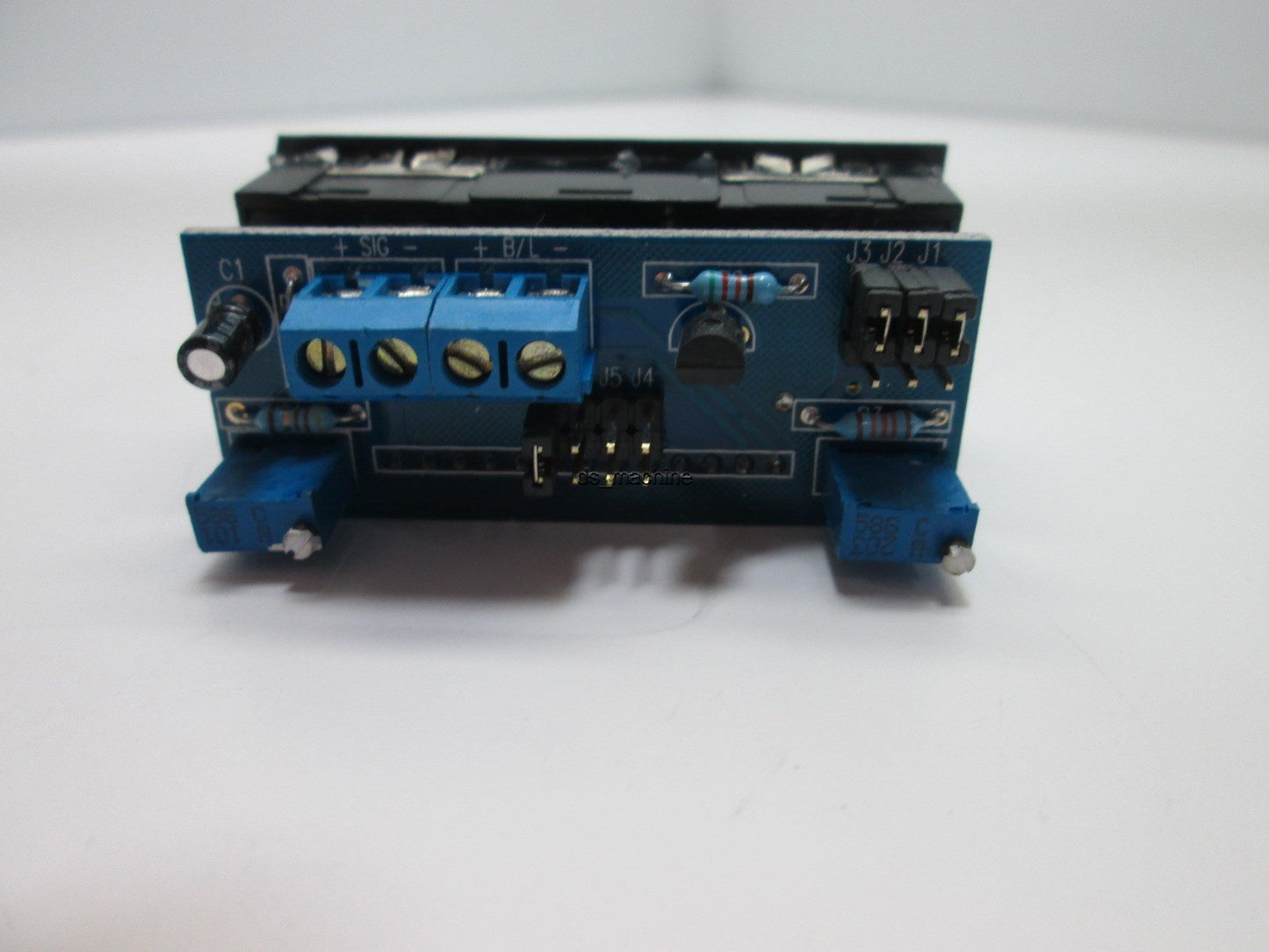 Used KELE LPI-1CG Green Panel Display, 3-1/2 Digit LCD Display, 24VDC at 35mA