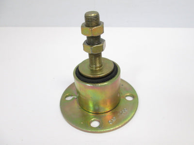 Used Anti-vibration Leveling Mount, 3.5" Base, 2"L Threaded Stud, 1/2-20