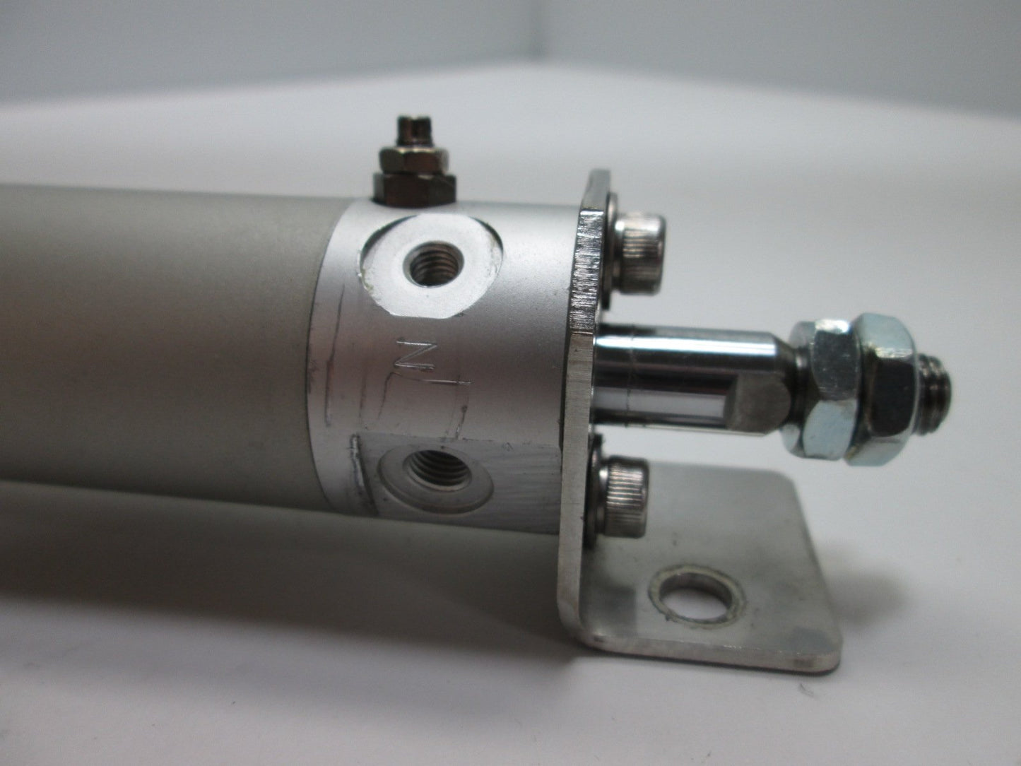 Used SMC NCGBA25-0800 Double Acting Single Rod Air Cylinder 10-32 Ports