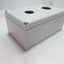 Used Hoffman Q-20129PCD Plastic Pushbutton Enclosure Box 200 x 120 x 85mm *Holes