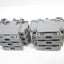 Used Lot of 6 Entrelec M../16/... Fuse Holders 250V 16A Gray